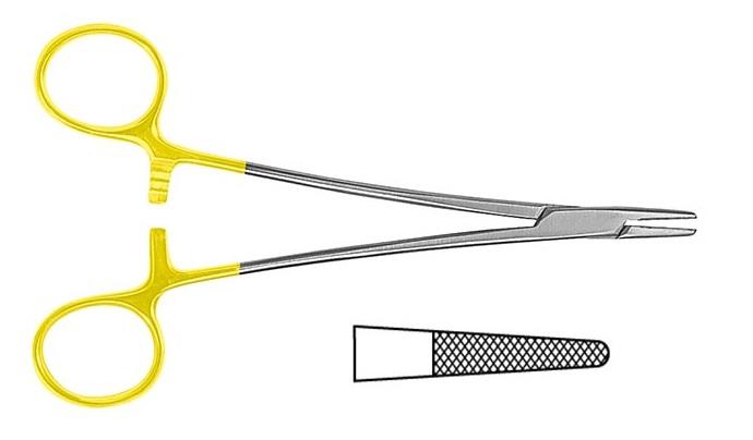 TC CRILE-WOOD Голкотримач; прямий; із зубчиками; 15,0см. Tontarra Medizintechnik GmbH